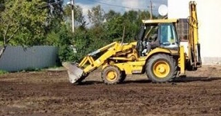 Выравнивание рельефа в Архангельске в октябре