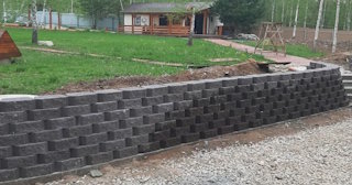 Установка подпорной стенки в Архангельске: качество и цена от 2827 руб.
